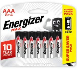 Energizer Aaa 8+4