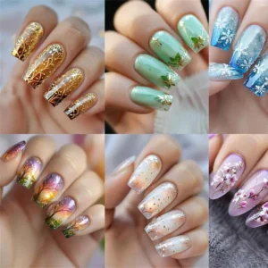 Artificial Nails Colorfull