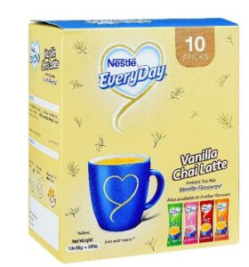 Everyday. Vanilla Chai