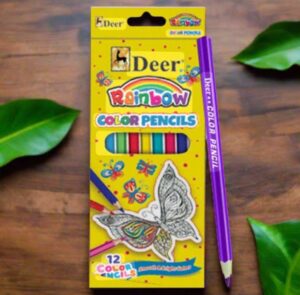 Colour Pencils Full 12s Deer.