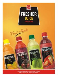 Fresher Juice 1L Stb