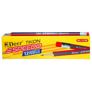 Pencil Box Deer Rubber Tip