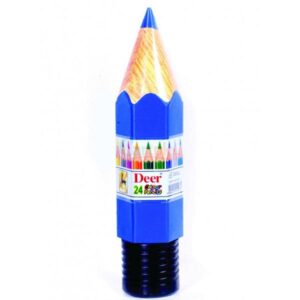 Colour Pencils Jar 12s Deer