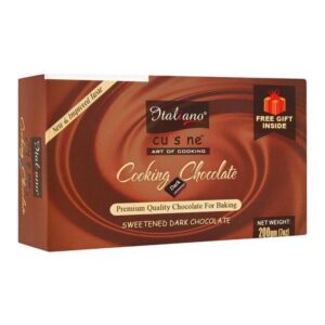 Italiano Cooking Chocolate Dark 200 G