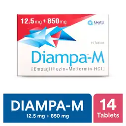 Diampa-M tab 5/850mg