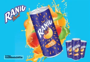 Rania Can 250ml Peach