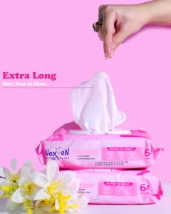 Nexton Baby Wipes 64s Pink