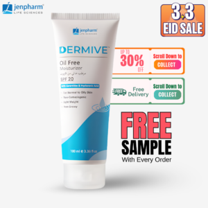 Dermive Oil Free Moisturizer 100ml