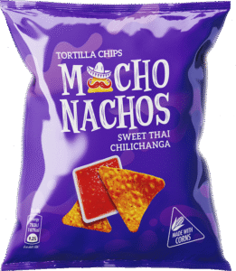 Macho Nachos 38g Sweet Corn