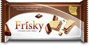 Frisky Wafers Choc 75g