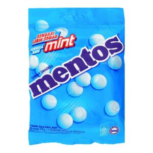 Mentos Pouch 135g Mint 50s