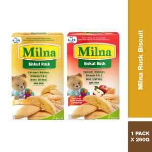 Milna Baby Rusk 6m Banana