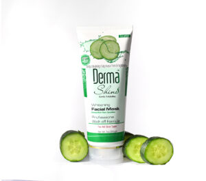 Derma Facial Mask 200ml Cucumber