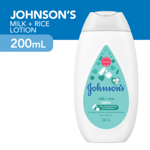 Johnsons Lotion 200ml Milk Rice
