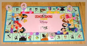 bg Monopoly Pink Disney Princess