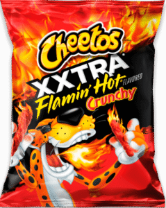 Cheetos Crunchy Flaming Hot 210g Ksa