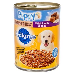 Pedigree Tin Puppy Lamb Rice