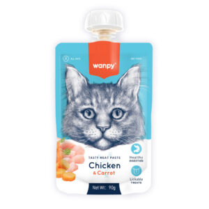 Wanpy Cat Paste Chicken Carrot 90g