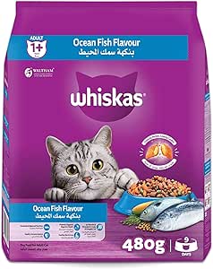 Whiskas Bag 480g 1y Ocean Fish