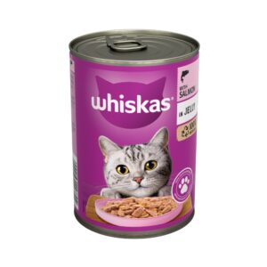 Whiskas Tin Salmon Jelly