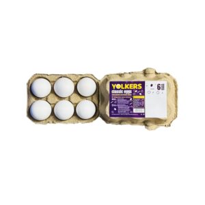 White Classic Eggs 6s