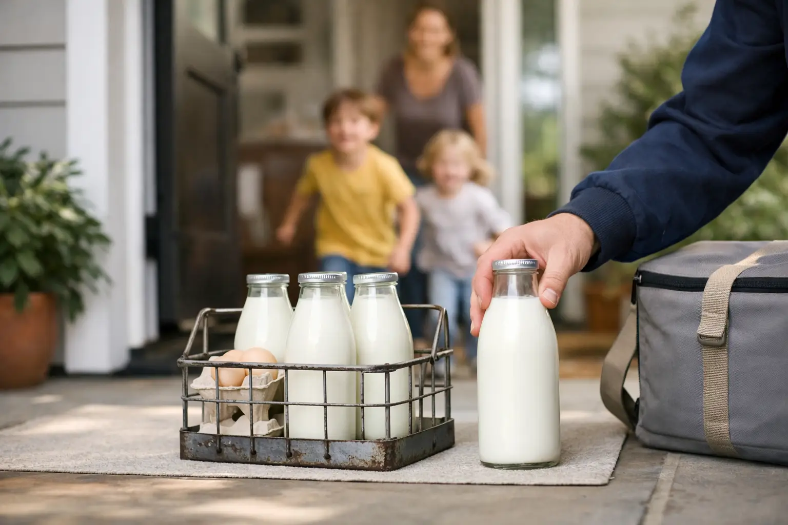Daily Fresh Milk Delivery for Busy Homes