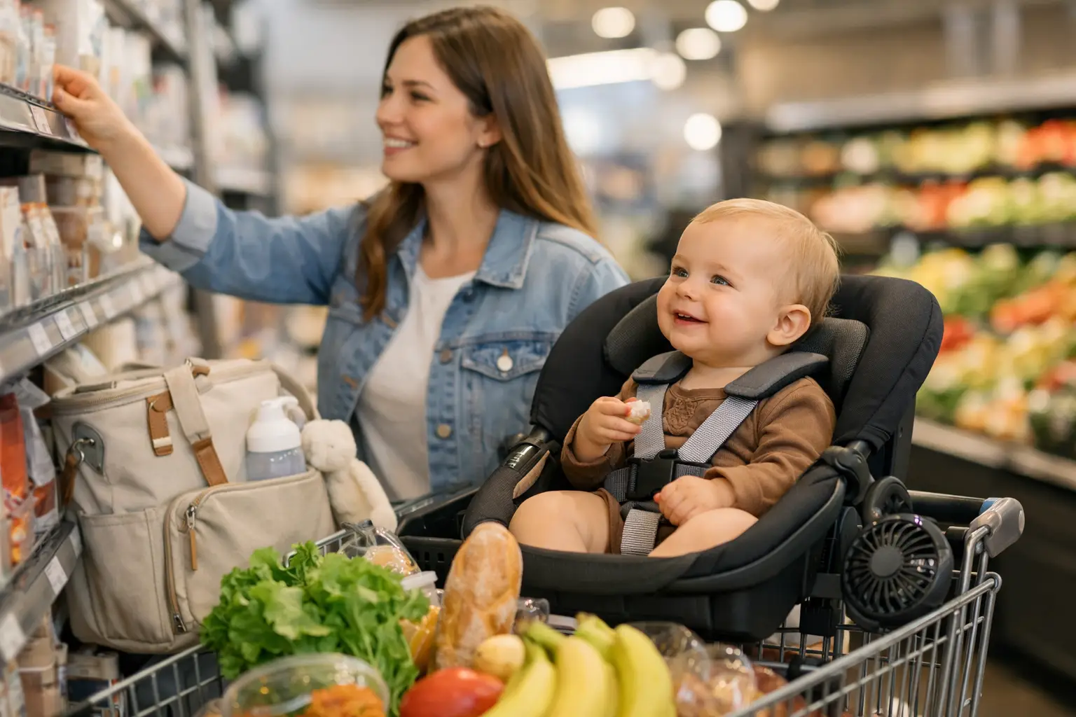 Baby Products That Make Daily Shopping Easier