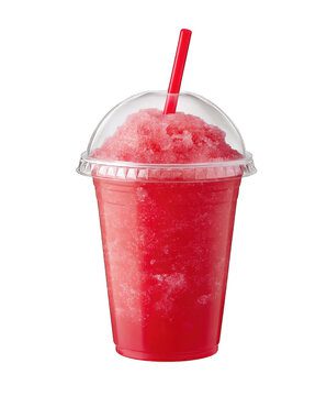 Slush Strawberry Slushy Strawberry Slushee Strawberry