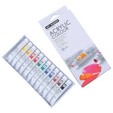 Acrylic Colours S 12s Zorrvs