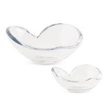 Acrylic Heart Bowl L