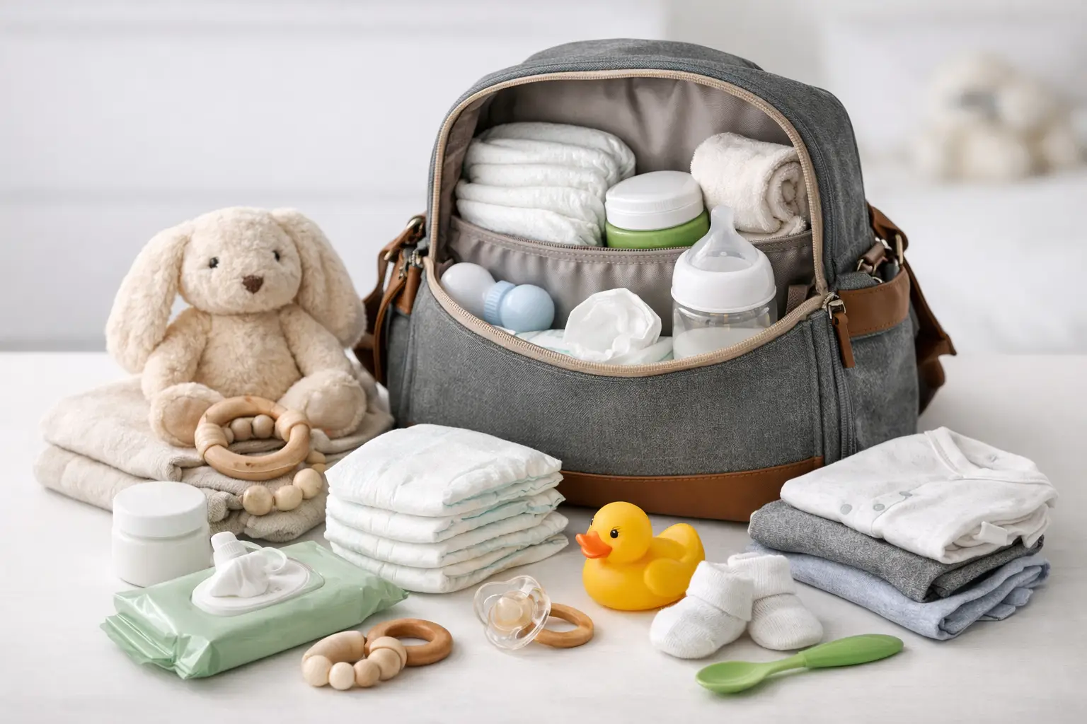 Newborn Diaper Bag Checklist Example