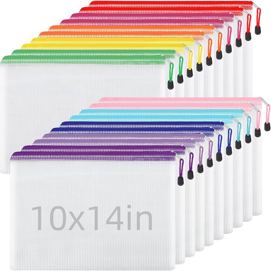 Zipper Bags 10x14in