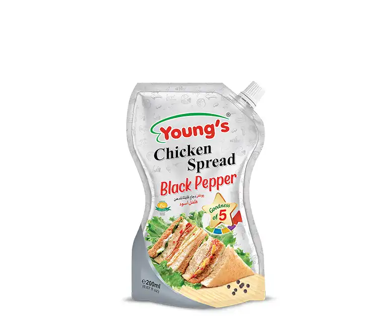 Youngs Chicken Spread 200ml Black pepper