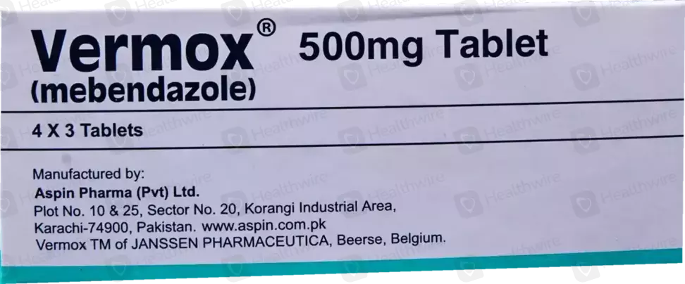Vermox Tab 500mg