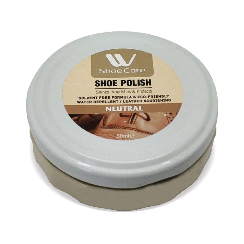 W Shoe Care Shoe Polish Neutral Tin 50ml