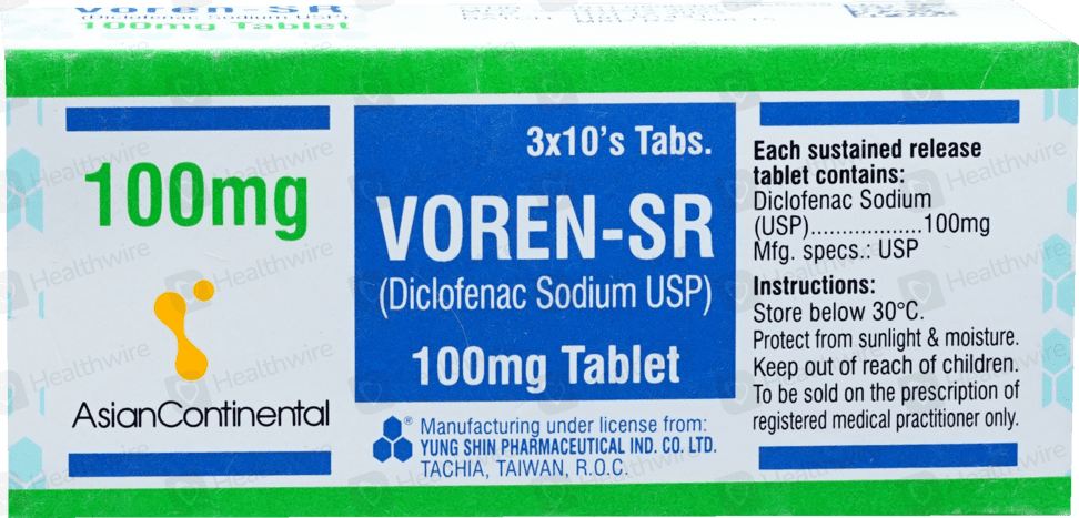 Voren sr 100mg tab