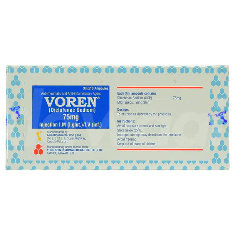 Voren 75mg/3ml inj