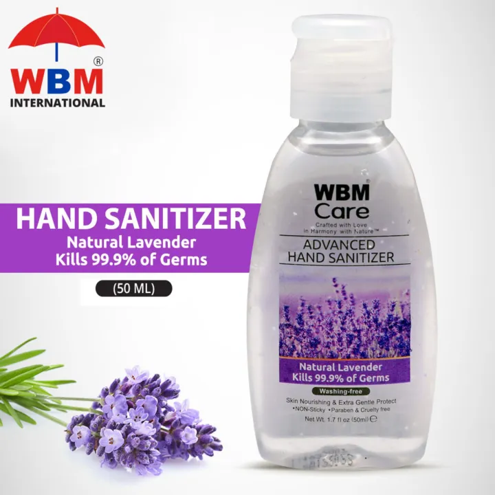Wbm Hand Sanitizer Lavender 30ml
