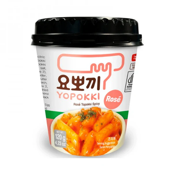 Young Poong Yopokki Rose Topokki Spicy 120g