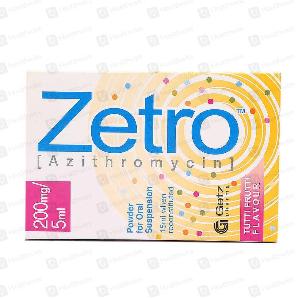 Zetro susp 200/5  15ml