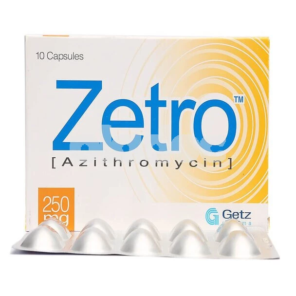 ZETRO 250MG CAP