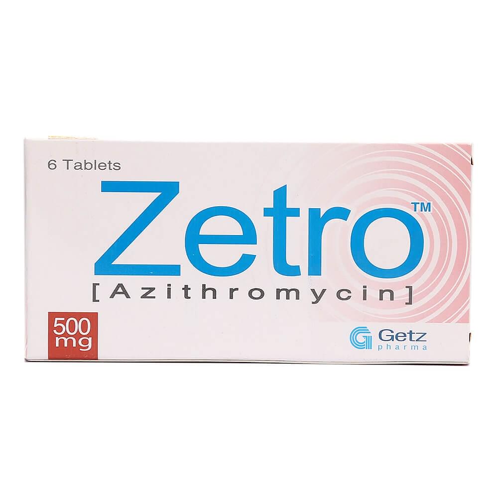 ZETRO 500MG TABLET