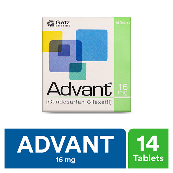 Advant Tablets 14 16mg