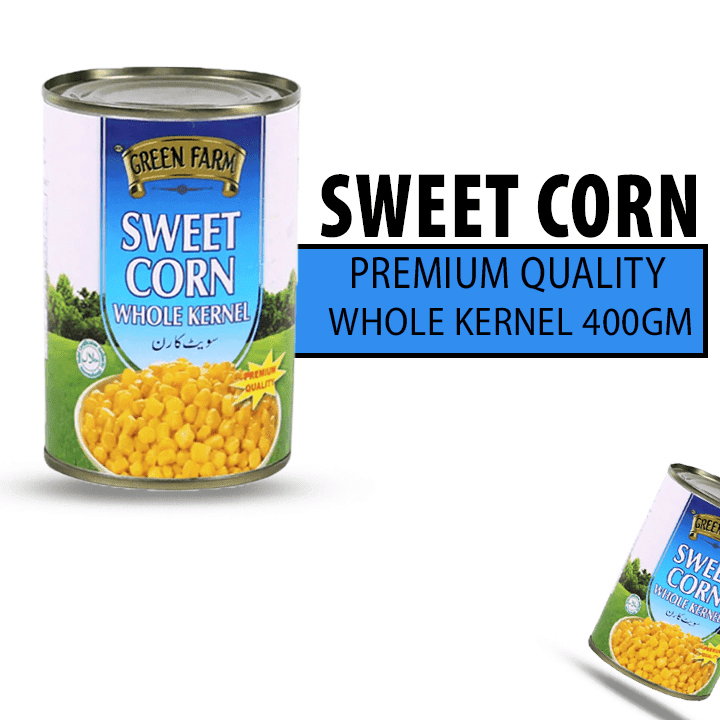 American Garden Sweet Corn in Brine Whole Kernel Tin 400g