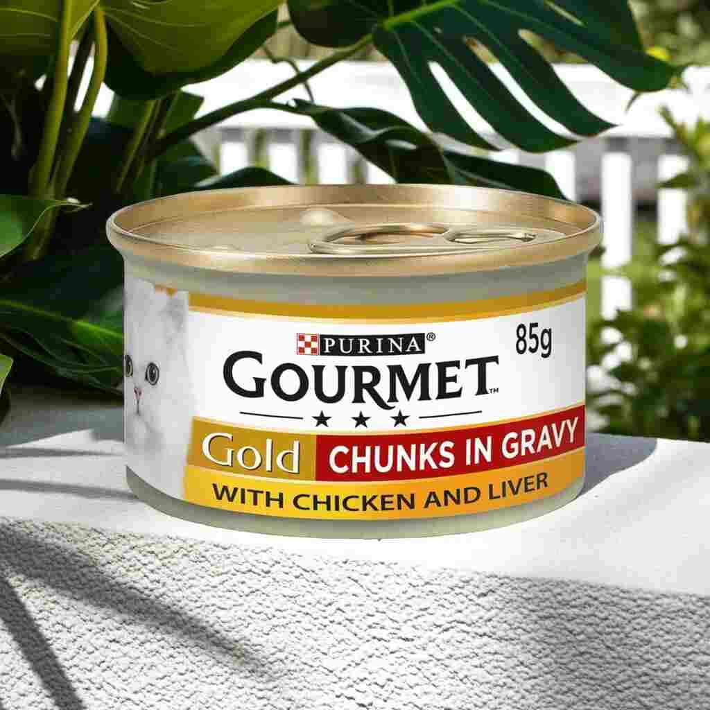 Purina Gourmet Gold C Food Chicken Live 1 Unit