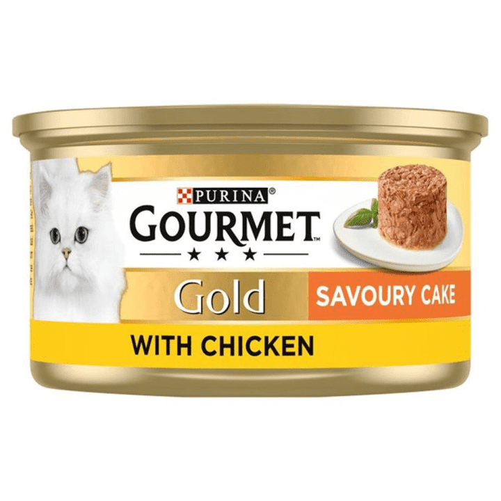 Purina Gourmet Savory Cake Chicken 85g