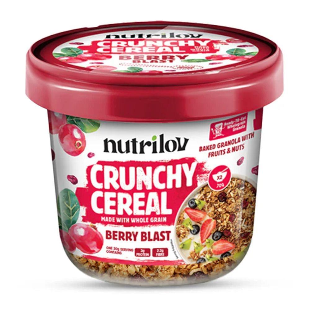 Nutrilov Crunchy Cereal Berry Blast Cup 70g