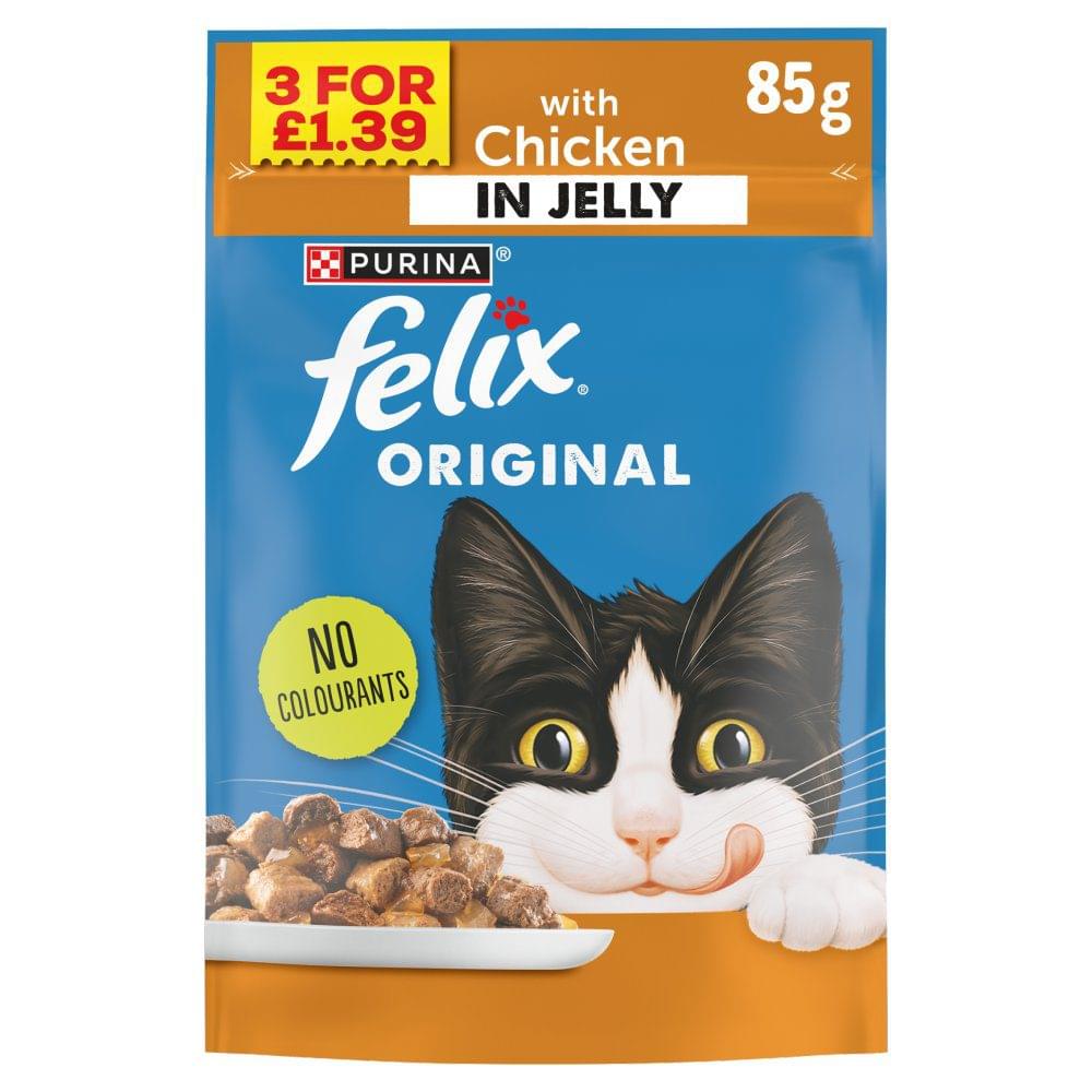 Felix Original with Chicken in Jelly 100g