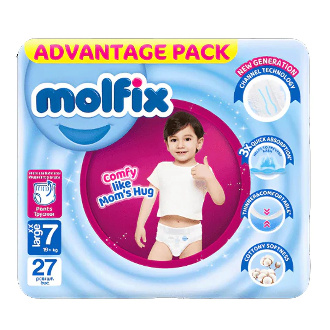 Molfix XX Large 7 (19+kg) 27 Pieces