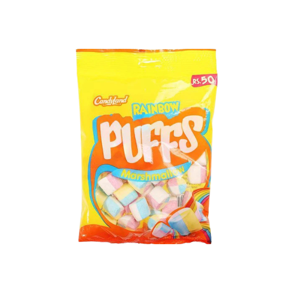 Candyland Puff Marshmallow Yellow 135g